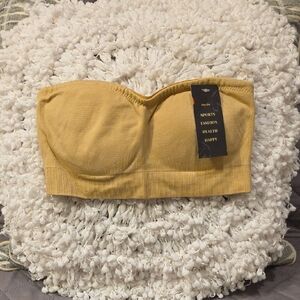 Hey Girl Beige Bandeau Bra